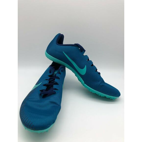 Nike Zoom Rival M9 Track Field Spikes Men Blue AH1020-300 Size US 13🛒 - Picture 3 of 12